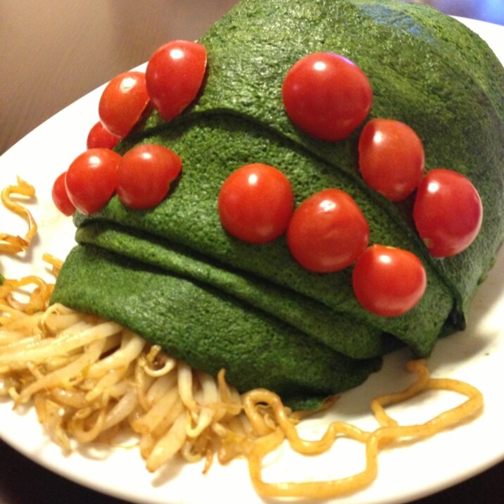 栄養満点!かんたん!王蟲焼きそば!